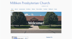 Desktop Screenshot of millikenpres.org